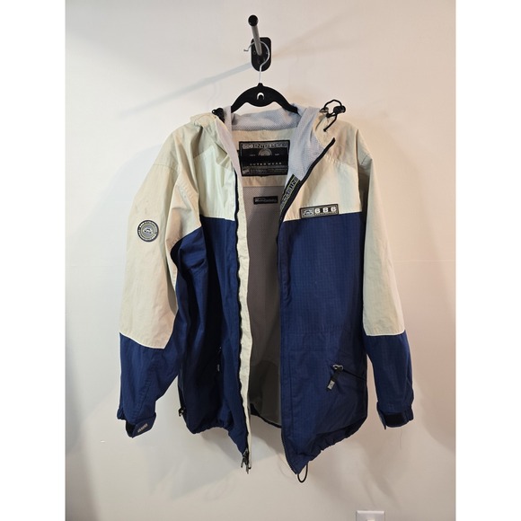 686 Unisex Large Ski Jacket Snowboard Jacket Windbreaker Nylon Lightweight - Picture 1 of 11